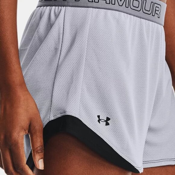 Under Armour UA Play Up 2.0 Shorts Gray Small S - Picture 6 of 11